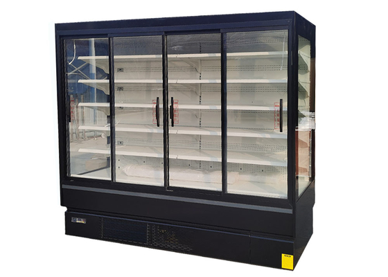 R290 Auto Defrost MultiDeck Cabinet With Sliding Glass Doors
