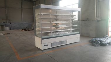 Plug In Open Display Fridge Cooler With 4 Layers Adjustable Shelf for Vegetable & Fruits