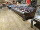 Glass Top Refrigerated Meat Display Case With Danfoss Expansion Valve