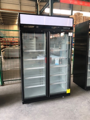 Supermarket LED Light Glass Door Zamrażarka do mrożonej żywności