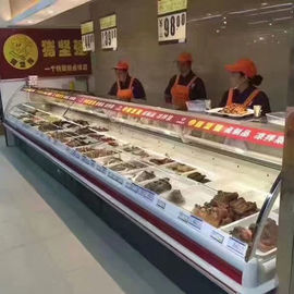 2,0-metrowy wyświetlacz Deli Lodówka Deli Sprzęt chłodniczy Chłodzenie wentylatora 580L Pojemność wyświetlacza