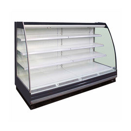 Wentylowana lodówka z otwartym wyświetlaczem do supermarketów z owocami / warzywami