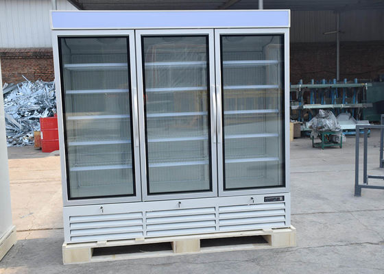 Chłodna zamrażarka do drzwi o dużej pojemności do sprzedaży detalicznej Pepsi Showcase Cooler