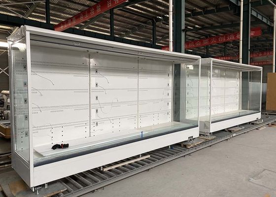 Kurtyna PVC Supermarket Otwarty wyświetlacz chłodnicy Termostat Dixell