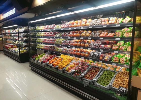 Multiplex Wall Site Multideck Open Display Cooler Automatyczne rozmrażanie