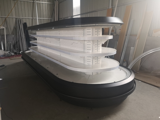 Oval Island Merchandiser Lodówka z cyfrowym regulatorem temperatury