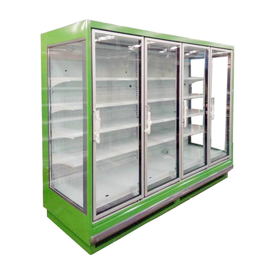 Grab And Go Display Lodówka Wielopokładowa z wewnętrznymi pionowymi światłami LED