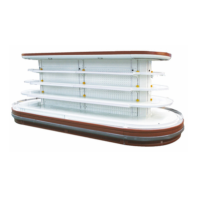 Oval Island Multideck Open Showcase Chiller z doskonałymi światłami LED