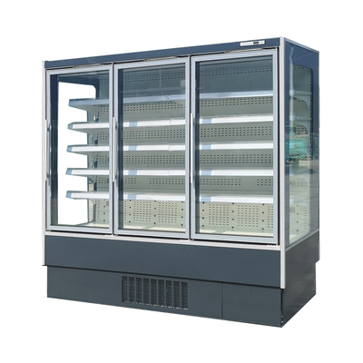 Pionowe światła LED Grab and Go Display Cooler Multideck na mięso